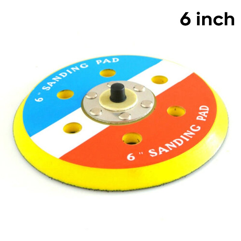 【Gadgetbetter】 6 móc & vòng lặp bánh xe vải đánh bóng thay thế quỹ đạo kép miếng chà nhám 5 16x24