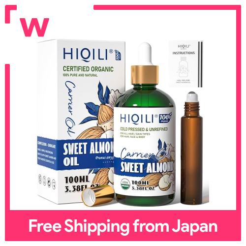 Hiqili 100Ml Hữu Cơ Hữu Cơ Ngọt Ngào dầu hạnh nhân Phụ Gia Miễn Phí, Tự Nhiên Apricot Dầu Cơ Thể dầu nền Thích Hợp Cho Giữ Ẩm, Massage Và Chăm Sóc Tóc