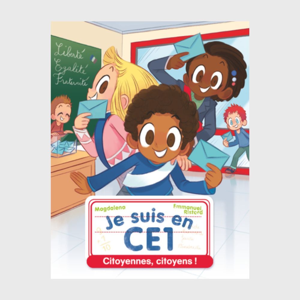 Sách tiếng Pháp - Je Suis En Ce1 - Tome 20 - Citoyennes, Citoyens !