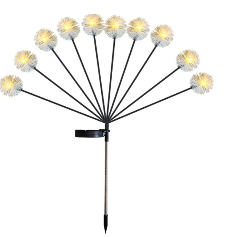 LED Solar Firefly Light Outdoor Waterproof Garden Light Pathway Decor Raya Lampu Lawn Decorative Lights