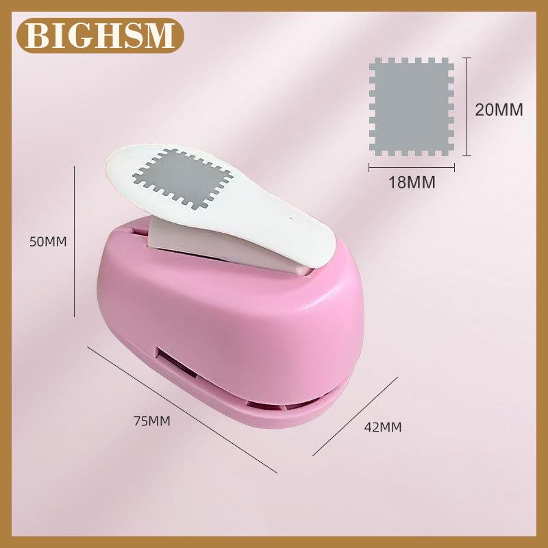 BIGHSM เครื่องปั๊มลายนูนด้วยตนเองสำหรับการออกแบบแสตมป์คุณภาพระดับมืออาชีพเหมาะสำหรับการประชุมเชิงปฏิบัติการงานฝีมือและสตูดิโอช่างฝีมือ