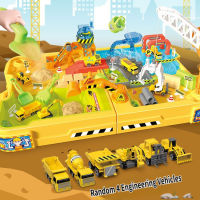 LYZRC Engineering sand table adventure play sand and play in the water four-in-one storage educational toys and home gifts