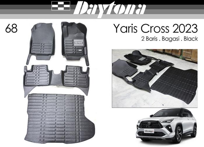 DAYTONA KARPET 5D TOYOTA YARIS CROSS 2023--Sukses Gemilang21 Harga 650,000 rupiah*Gratis Ongkir