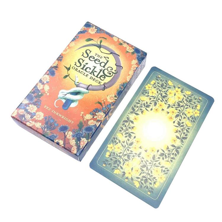 Standard Tarot Decks The Seed Sickle Oracle Deck Divination Tools for Fate