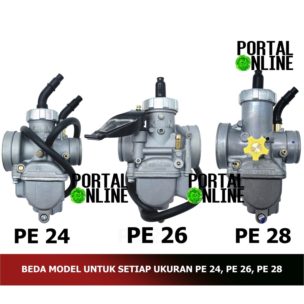 Ke1hin carburetor NSR OEM PE 24 26 28 piston skep Kuningan copper ch29 A115 karbu PE28 pe26 pe24 Black Dove a 115 Ch 29 blackdove karbu racing Racing Harga 114,700 rupiah*Gratis Ongkir