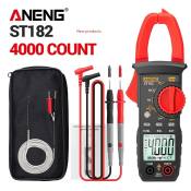 Digital Clamp Meter for AC/DC Current, Voltage, and Frequency Testing