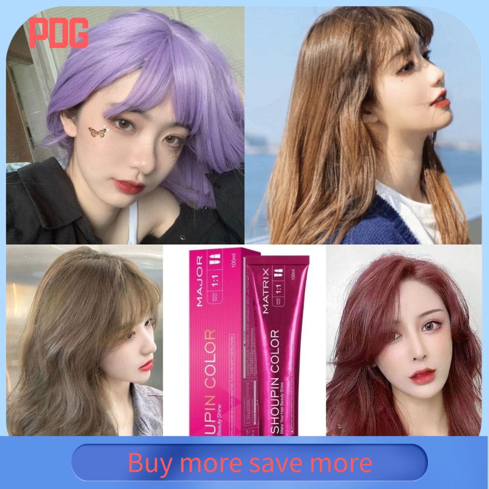 PDG Vĩnh viễn Sáp nhuộm tóc Không độc hại Không chứa amoniac Kem nhuộm tóc Thân thiện với tóc Thơm Dầu gội nhuộm tóc Tự tạo kiểu tóc