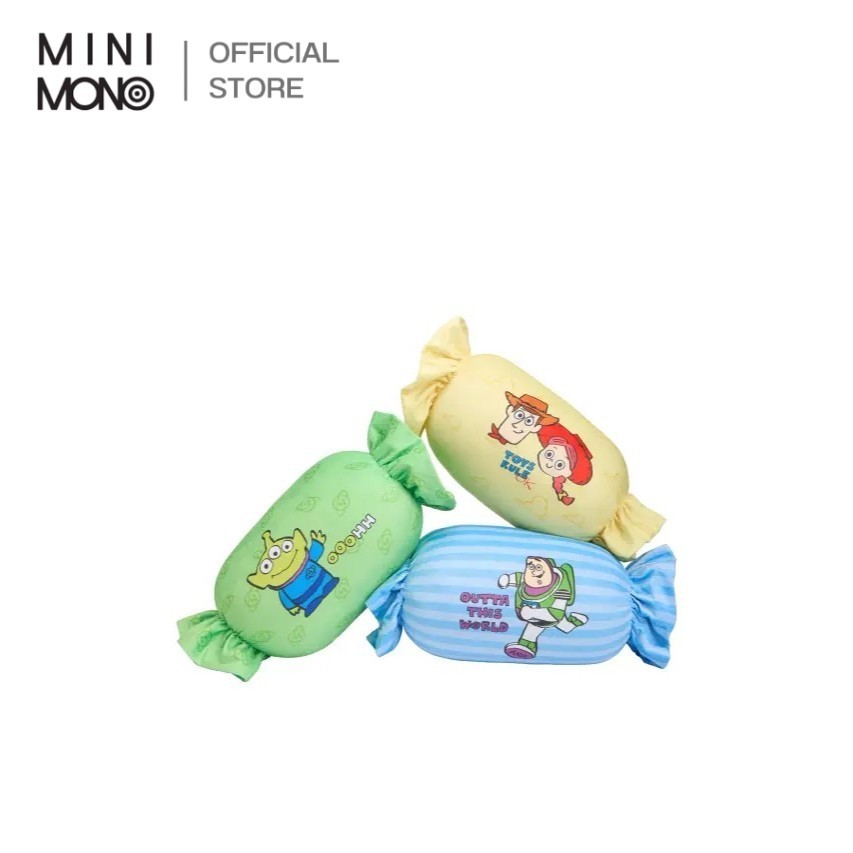 Mini Mono หมอนท็อฟฟี่ Toy Story โดดเด่นด้วยรูปทรงห่อขนมสุดน่ารัก พร้อมตัวละครสุดโปรด ราคา 250 บาท*ส่งฟรี