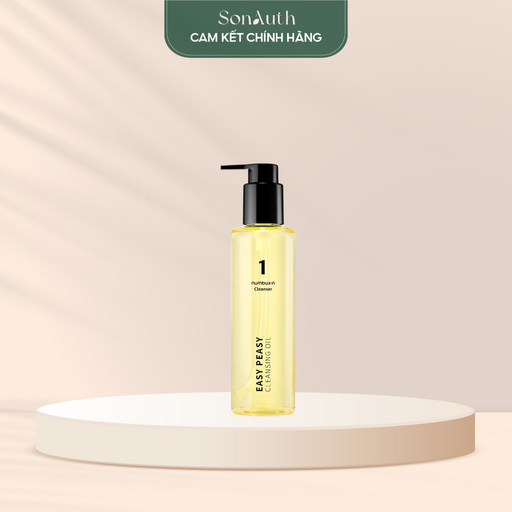 Dầu tẩy trang Numbuzin No.1 Easy Peasy Cleansing Oil 200ml