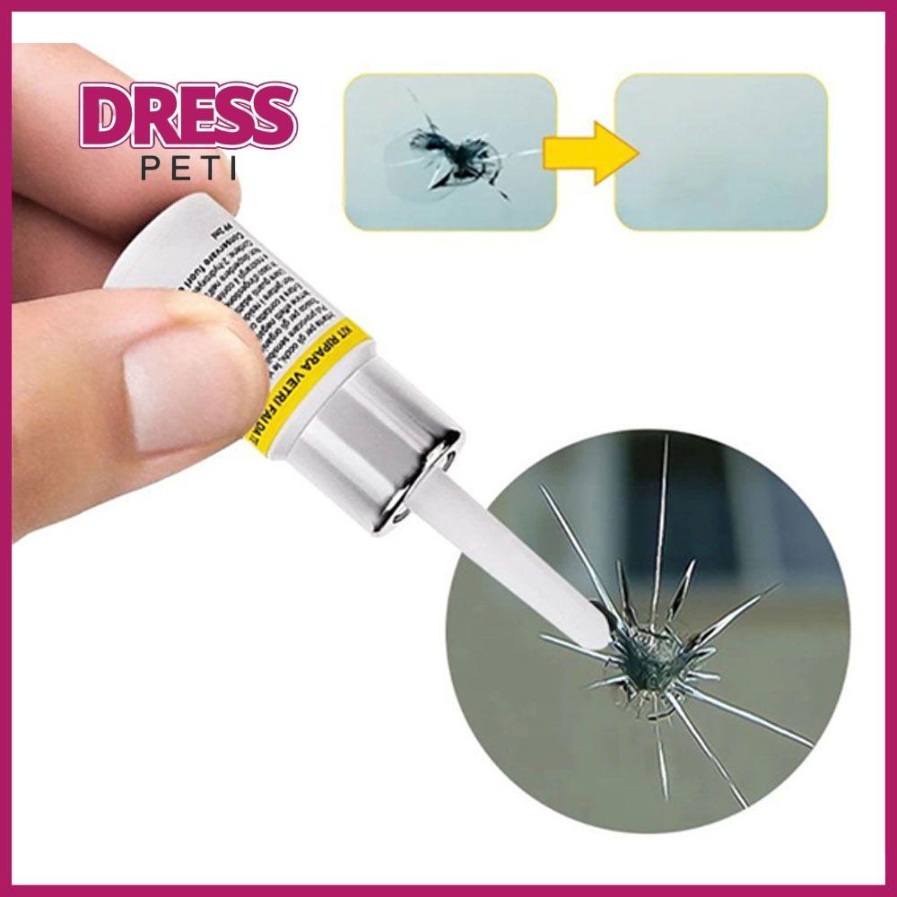 PETI DRESS Công cụ sửa chữa Màn hình điện thoại Kính chắn gió ô tô DIY Khôi phục vết xước trên kính Khôi phục vết nứt Keo dán nhựa Keo dán kính