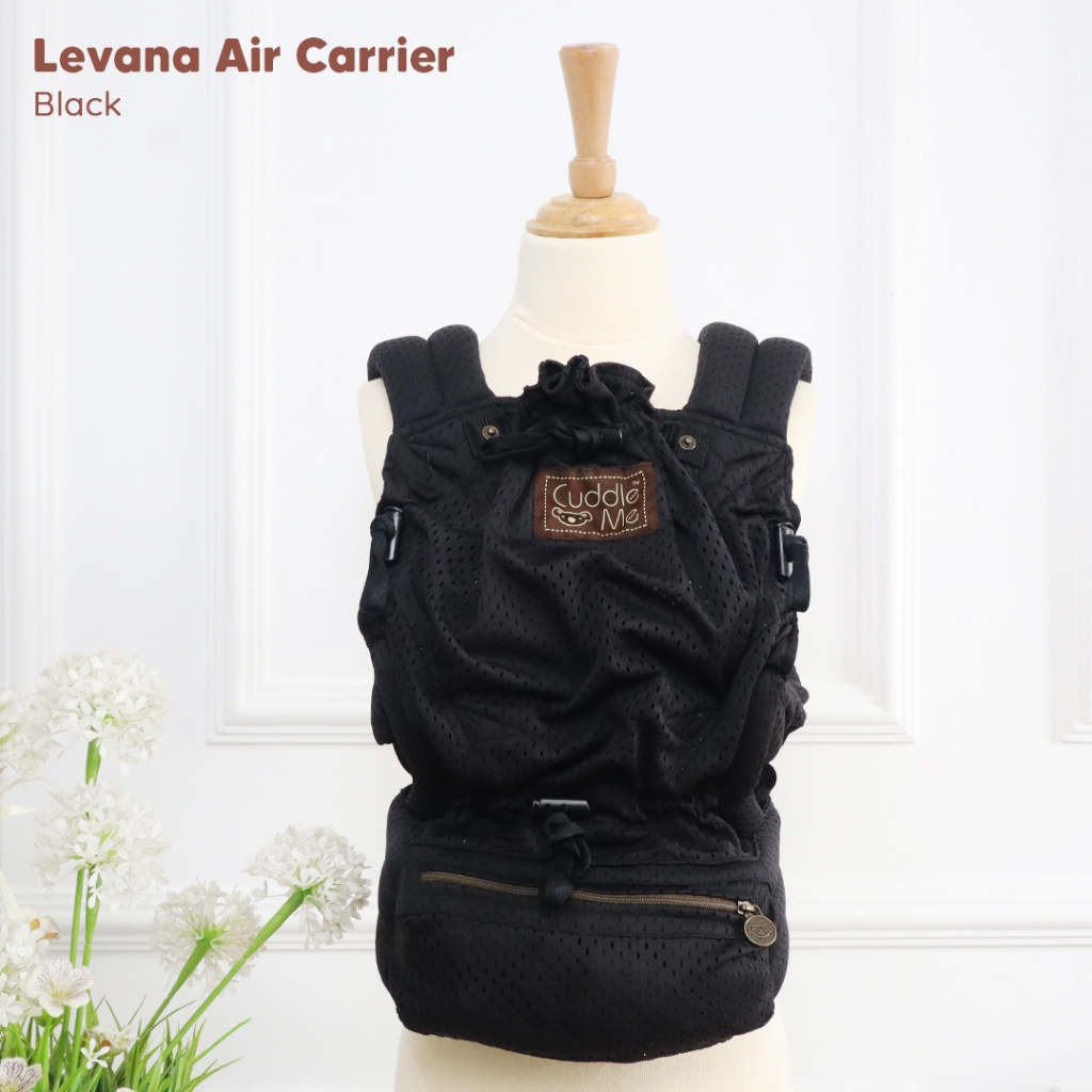 𝗖uddleMe Levana Carrier Gendongan SSC Aman dan Nyaman Untuk NewBorn sd 2 Tahun - Support Gendong bayi 4 Posisi Tanpa Hipseat