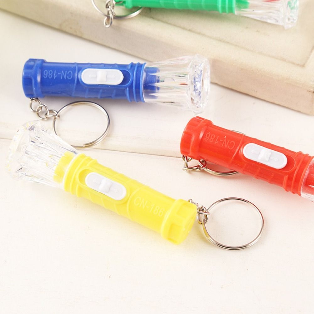 PARCEL Dành cho người lớn Quà sinh nhật Quà giáng sinh Quà Tặng tương tác Tiệc sinh nhật Quà Tặng trẻ em Đèn Led đồ chơi Đồ chơi đèn pin LED Đèn pin trẻ em Móc khóa đèn pin mini