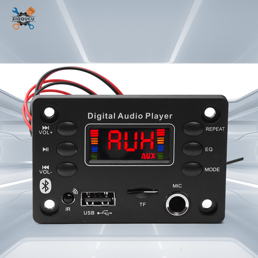 Ziqqucu dc 12v âm thanh bluetooth bảng giải mã mô-đun âm thanh radio fm usb lossless mp3 wma wav flac ape bảng giải mã mô-đun bảng mạch
