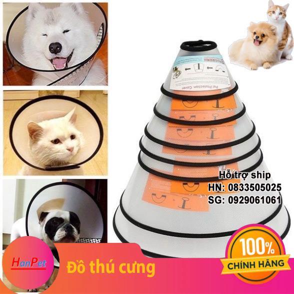  Loa Chống Liếm Thuốc  Vòng Đeo Cổ Chống Liếm Cho Chó Mèo Thú Cưng 