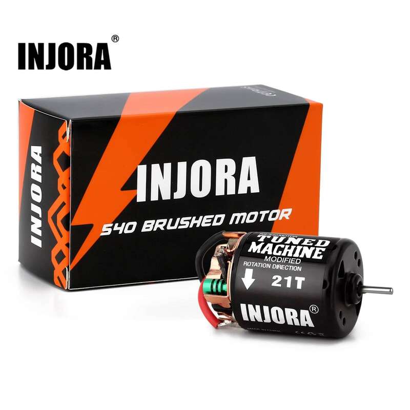 Injora 540 chải động cơ không thấm nước 13t 21t 35t 45t 55T 80t cho 1:10 Xe hơi điều khiển từ xa Bán