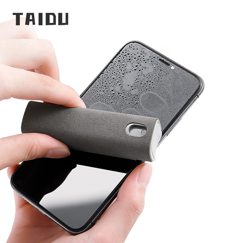 Portable screen cleaning artifact integrated LCD cleaner wipe mobile phone tablet spray set ราคา 58 บาท*ส่งฟรี