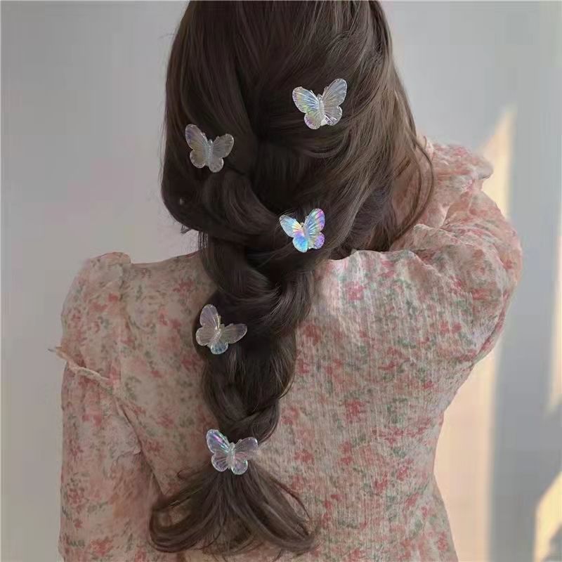 Kẹp tóc mái ngôi sao 5 cánh iLita cặp bấm mái nữ đẹp vintage Hàn Quốc dễ thương màu trơn hottrend 2023