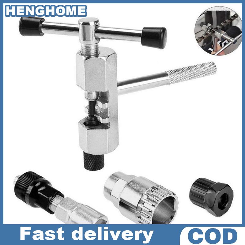  HENGHOME Bộ dụng cụ sửa chữa xe đạp dụng cụ Cắt Xích dụng cụ tháo trục dưới 