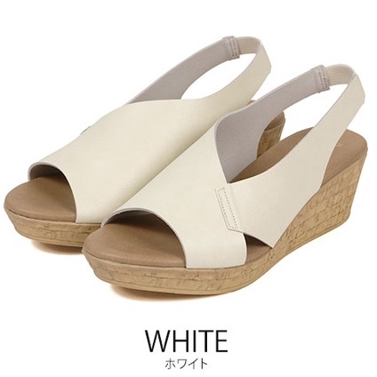 Giày sandal nữ đế xuồng KOSU 22060 siêu nhẹ chống thấm nước cao 6P xăng đan cao gót không đau mỏi ma