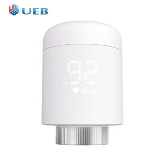 Tuya ZigBee TRV tản nhiệt thiết bị truyền động van ứng dụng thông minh Điều khiển từ xa lập trình Bộ điều khiển nhiệt độ