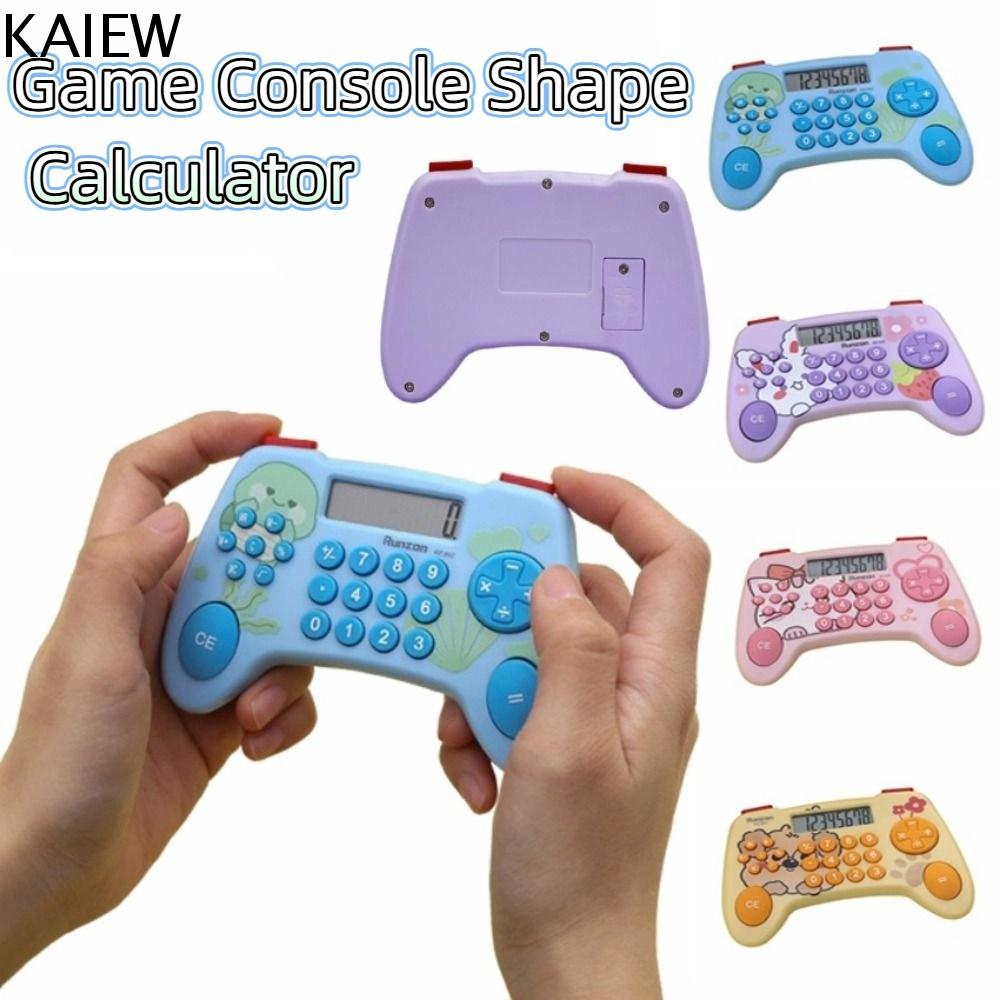 KAIEW Hình dạng máy chơi game Máy tính để bàn Màn hình LCD lớn Sáng tạo Máy tính hoạt hình Dễ sử dụng Thực tế Máy tính học sinh Sử dụng tại nhà