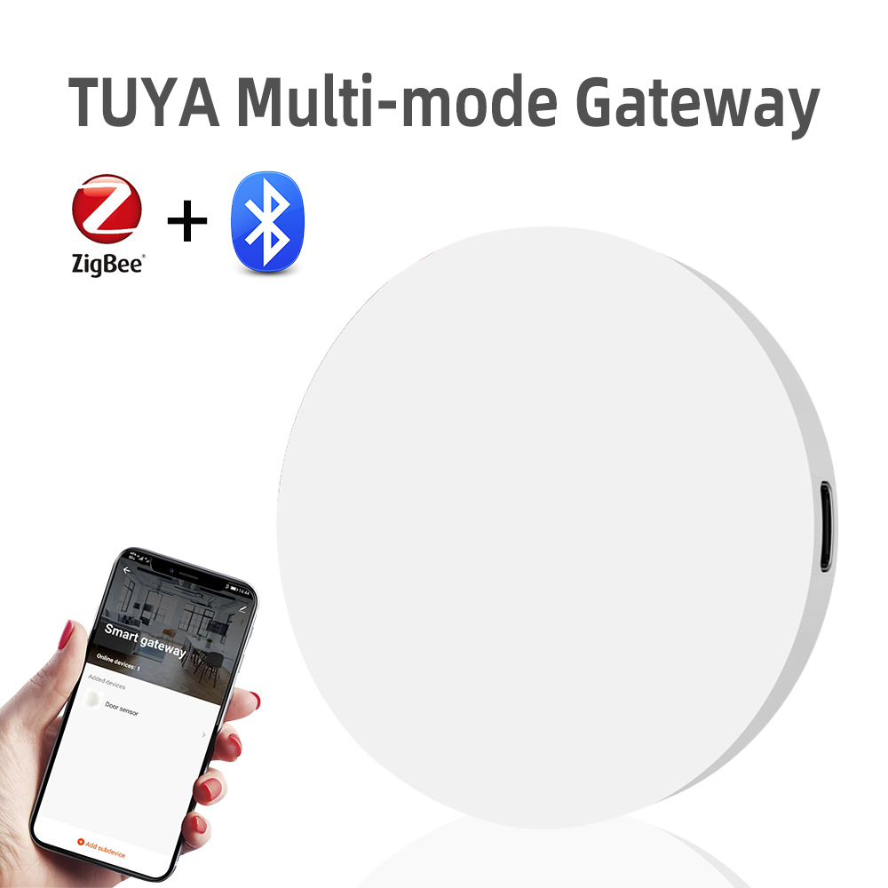 1 bộ nhà thông minh cầu nhà thông minh cầu tuya multi-chế độ Gateway làm việc với alexagoogle cuộc sống thông minh Nhà Thông Minh Gateway Hub ZigBee