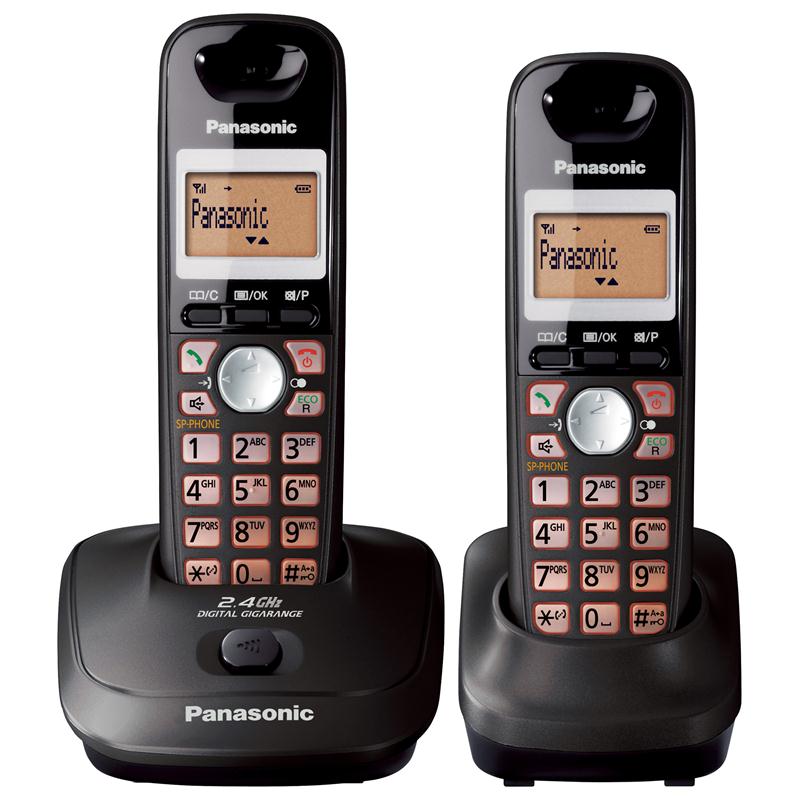 โทรศัพท์ไร้สาย ไทเทเนี่ยม Panasonic KX-TG3552BXT - ยี่ห้อ Panasonic ราคา 2,690 บาท*ส่งฟรี