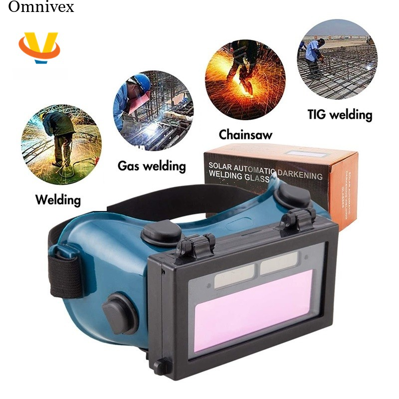 [Mã CLS2404A giảm 30k đơn 150k] VOKTTA Mắt kính Thợ Hàn Kính Hàn Làm Tối Tự Động Kính Bảo Vệ Mắt
