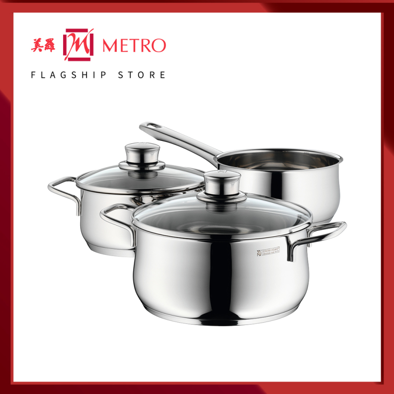 WMF Diadem Plus 3pc Cookware Set 0730299990 Singapore