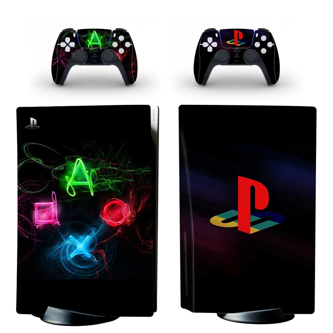【Limited-time offer】 Symbol Logo Design Ps5 Standard Disc Skin Sticker Decal Cover For Console And Controllers Ps5 Skin Sticker Vinyl