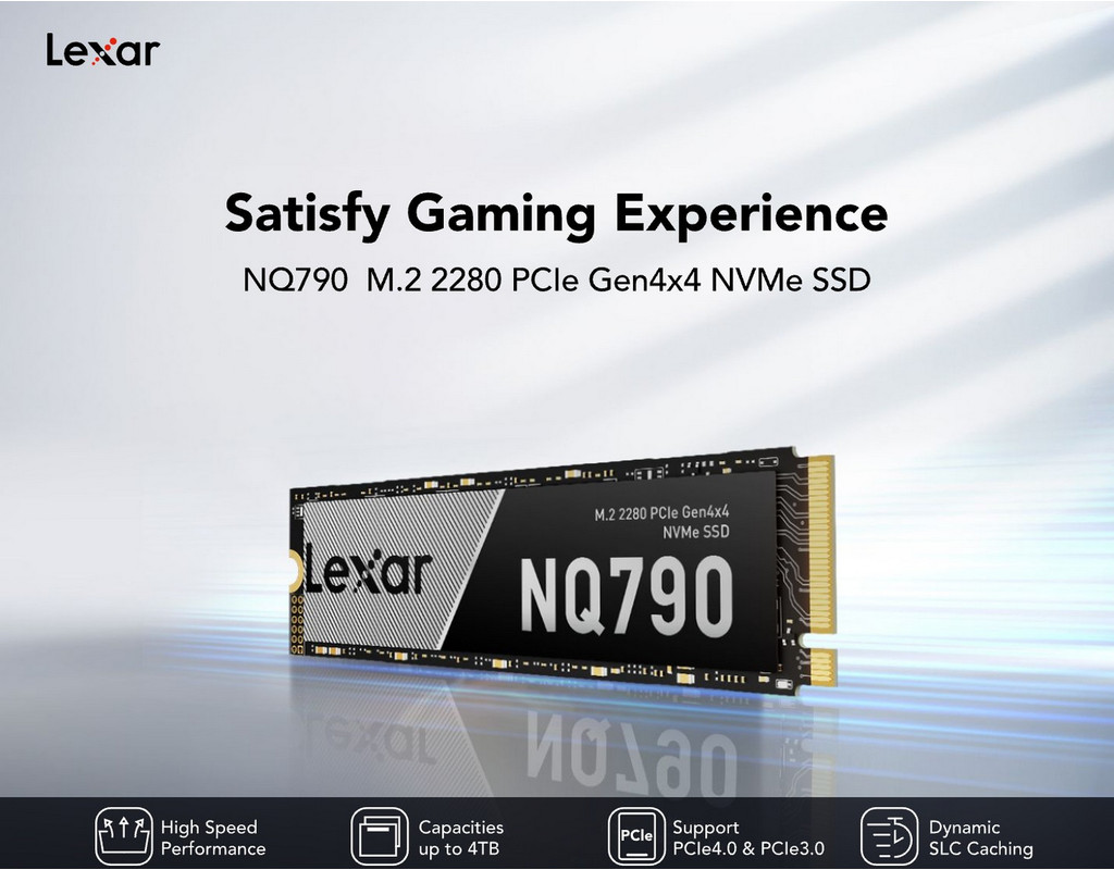 LEXAR NM710 500GB 1TB 2TB SSD NVME GEN4 M.2 2280 PCIe Gen4x4