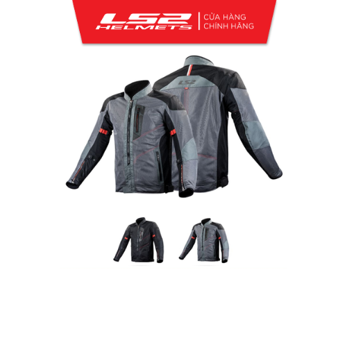 Áo thời trang bảo hộ lái moto, xe máy ls2 alba man