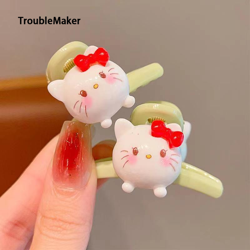 2 pieces of Sanrio Mini Children's Grab Cute Cartoon Shark Hair Clip Girl Grab 2024 - ยี่ห้อ SUNAIXUE ราคา 7 บาท*ส่งฟรี