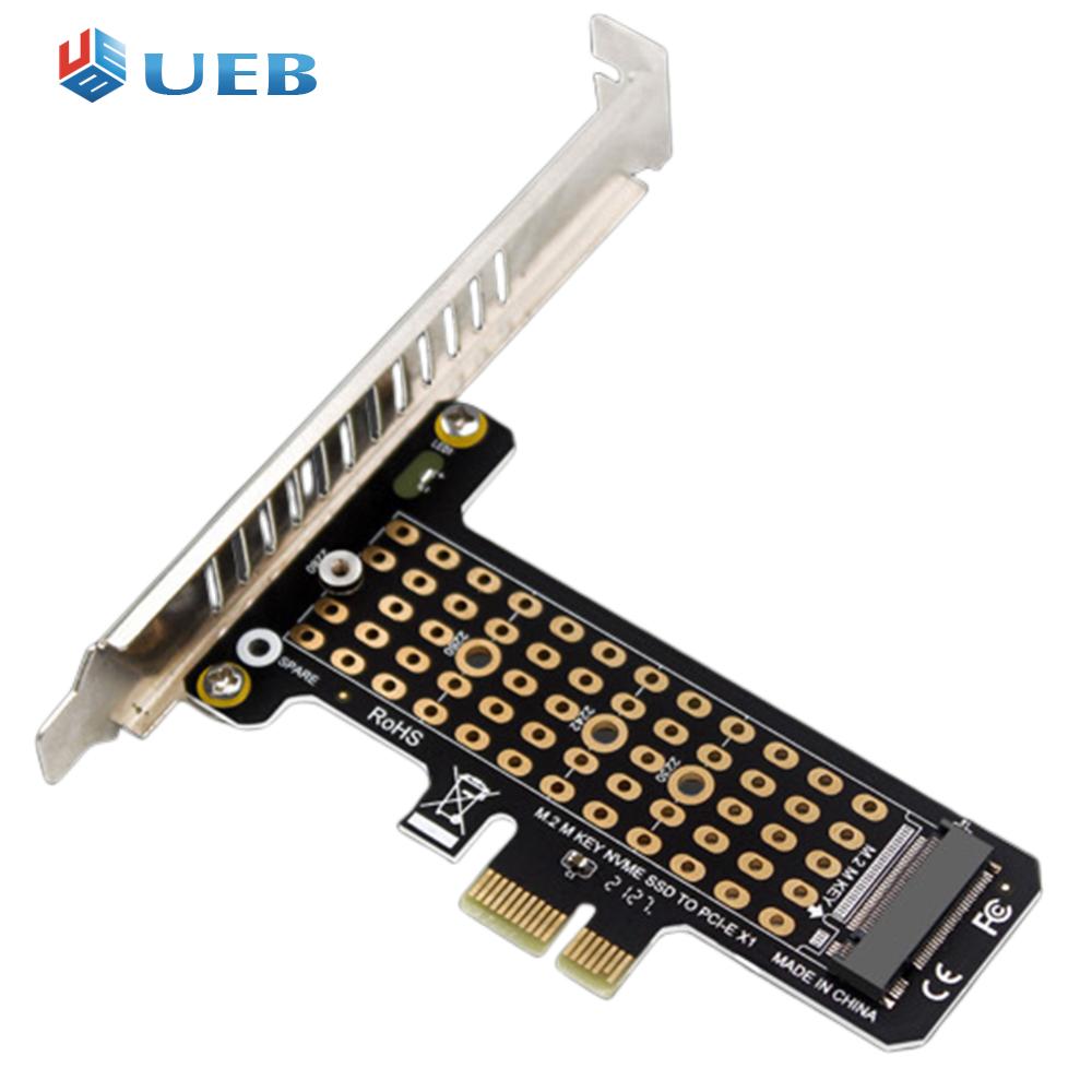 M.2 NVME To PCIe4.0 X1 Adapter Card Support PCIe X1 X4 X8 X16 Interface Expansion Card with Heat Sink for M Key M.2 NVME SSD 2230/2242/2260/2280 - Jenama UEB Harga 14 Ringgit*Penghantaran Percuma
