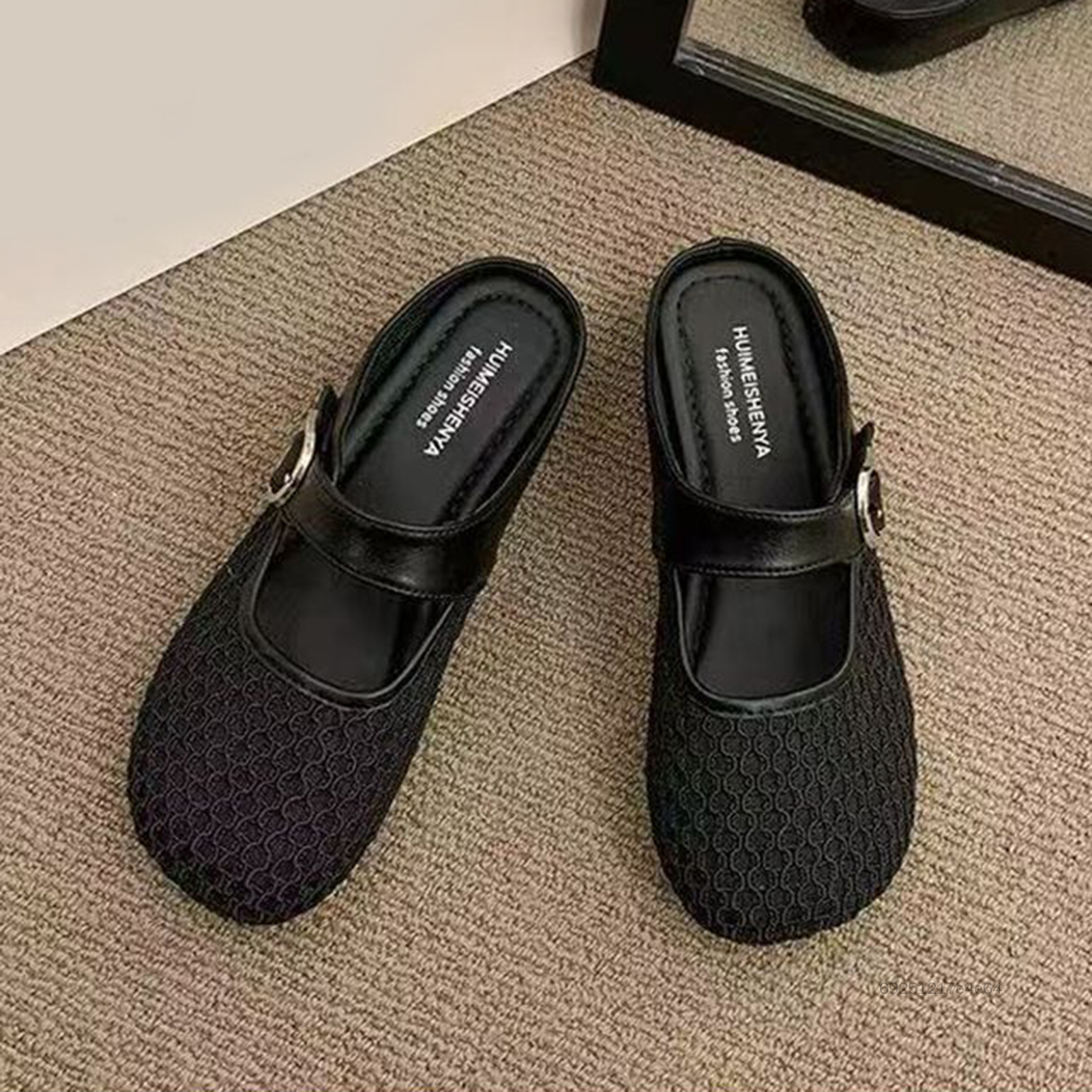 Giày Sandal Nữ Gót Nhọn Chống Trơn Trượt Giày Sandal Mũi Tròn Bít Cho Gia Đình Bạn Bè Quà Tặng Sinh Nhật Xz-VN - 3