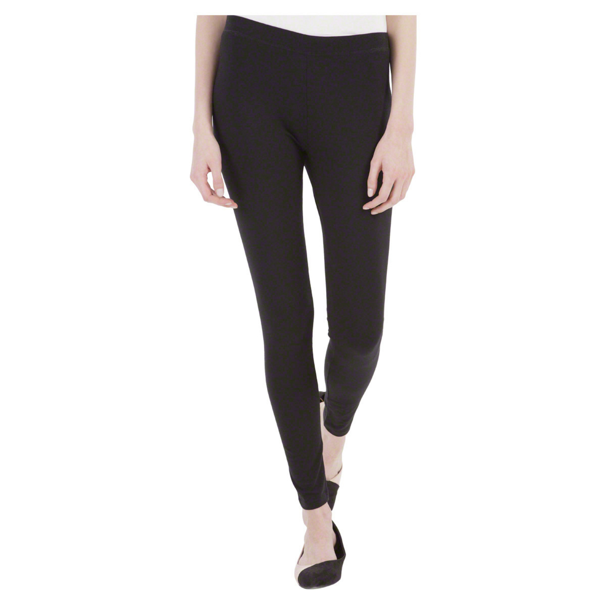 Plain Quick Dry Capris with Elasticised Waistband