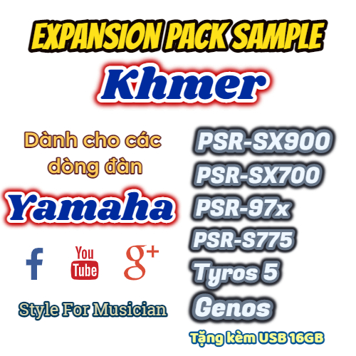 Sample Khmer dành cho các dòng đàn Yamaha PSR