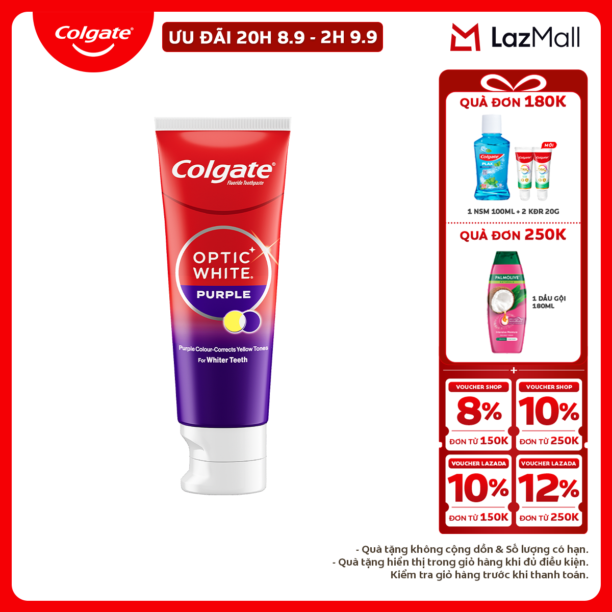 Colgate Optic White Purple view 5