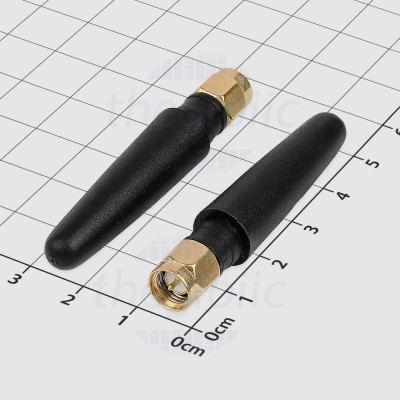 [2 Cái]- Ăng Ten RF Lora 433MHz 3dBi Đầu SMA Đực Thẳng Dài 52mm