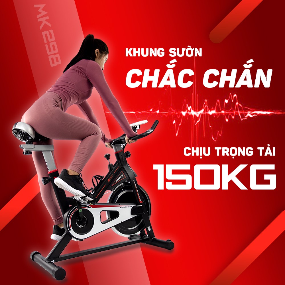 Xe Đạp Tập Thể Dục Thể Thao Tại Nhà Cao Cấp Buheung MK-298