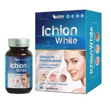 Viên uống giải độc gan ICHION WHITE -
Hỗ trợ thanh nhiệt, giải độc gan, mát gan, ngăn ngừa da khô, mụn nhọt, mẩn ngứa