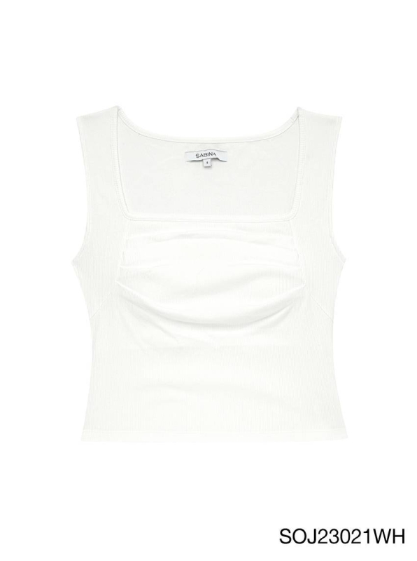 Sabina Bra Tops Tank Top Style No. SOJ23021WH - White ราคา 440 บาท*ส่งฟรี