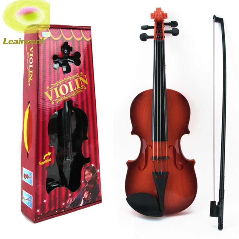 Leaincent Fast Delivery Kids Violin Toys Realistic Violin With Bow