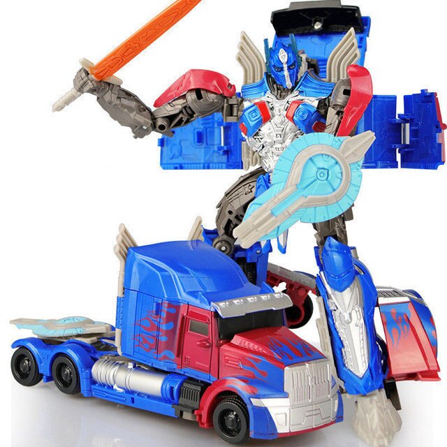 Robot biến hình ô tô đồ chơi Optimus xe ô tô biến hình mô hình robot hành động chỉ huy mô hình anime quà tặng cho trẻ em