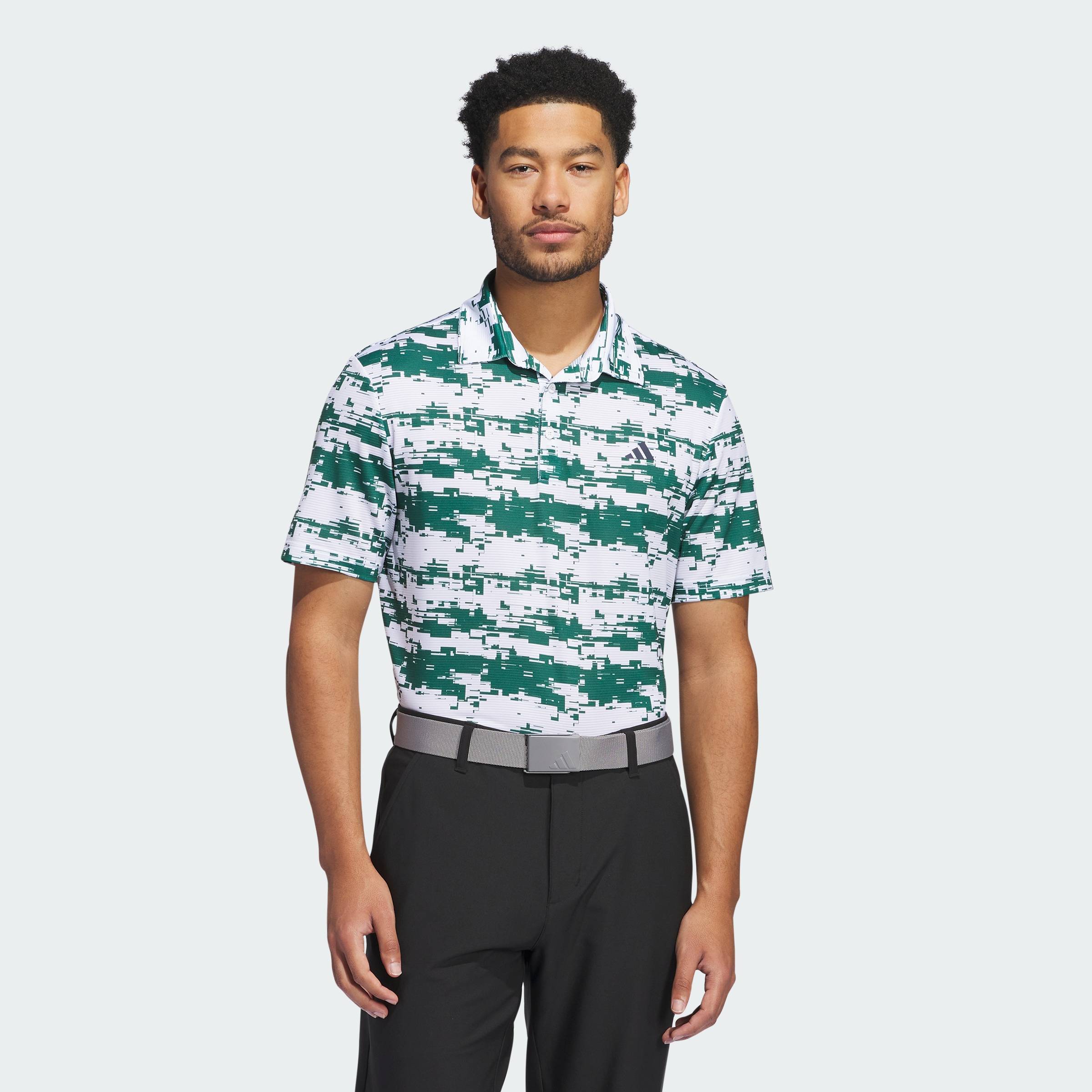[24.4-MUA 3 GIẢM 30%+VOUCHER 10%] adidas Đánh gôn Áo Polo Kẻ Sọc HEAT.RDY Ultimate365 Nam trắng IZ4217