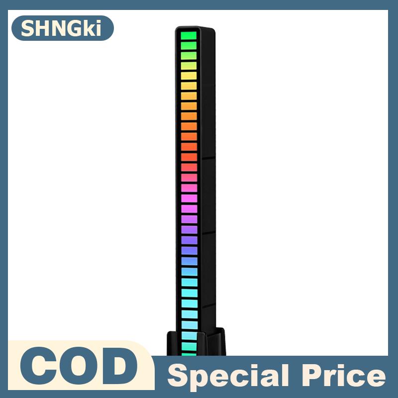 SHNGki RGB Voice Control Audio Voice Control Music Rhythm Lamp Led Atmosphere Light