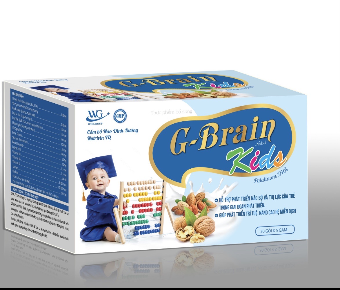 Cốm Bổ Não G- Brain DHA Hỗ Trợ Phát Triển Não Bộ Và Thị Lực