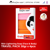 KOJIE SAN Kojic Acid Soap 4x30g Travel Pack