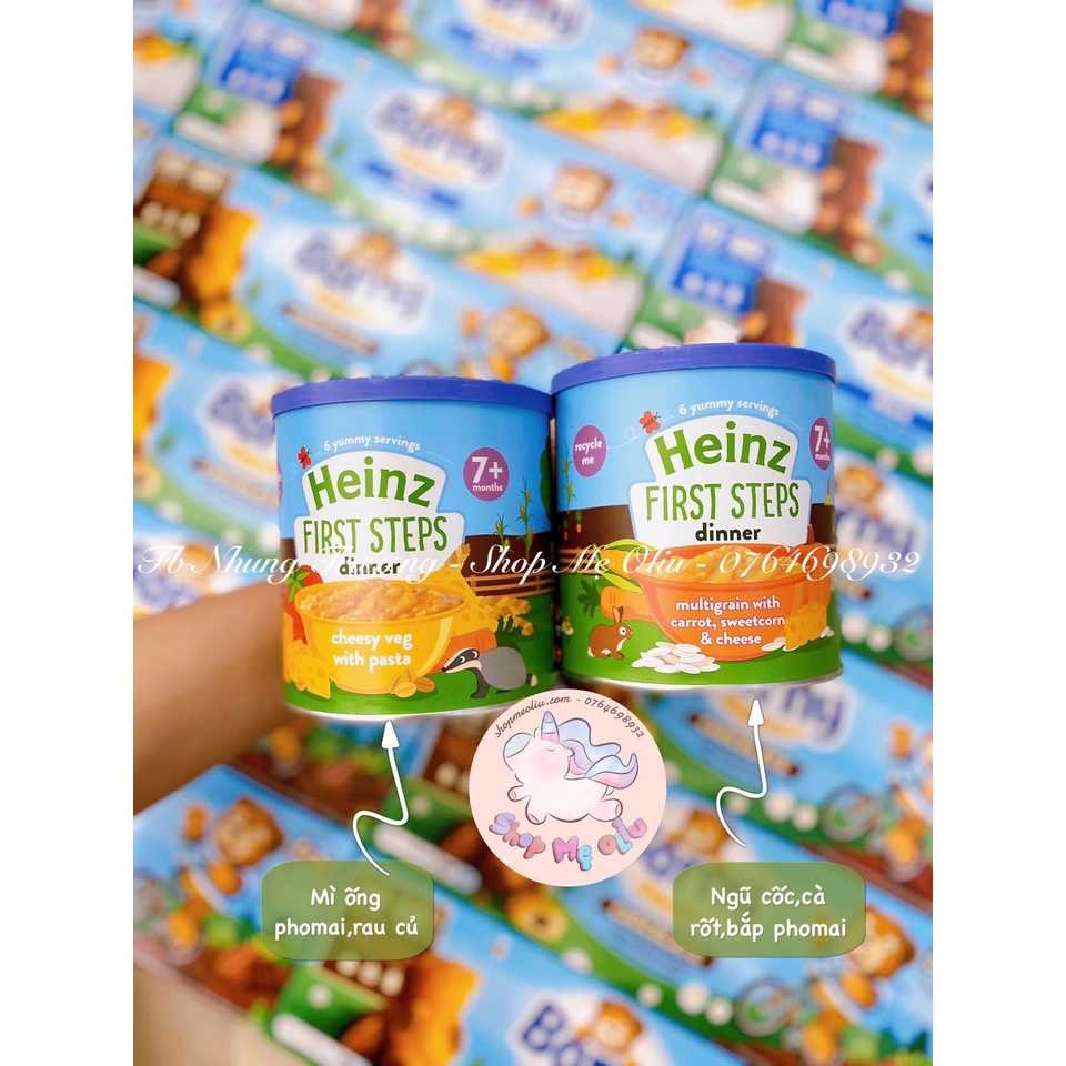 [HÀNG AIR] Bột ăn dặm Heinz Baby nội địa Anh cho bé từ 6 thángsúp lơ phomai/ngũ cốc 240g - SẢN PHẨM ĐƯỢC YÊU THÍCH TRÊN THỊ TRƯỜNG HIỆN TAY DÙNG RẤT TỐT LUÔN Ạ ĐẢM BẢO DÙNG RẤT THÍCH KHÁCH YÊU TRẢI NGHIỆM ỦNG HỘ SHOP NHÉ