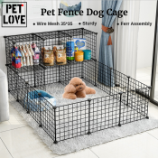 Extendable Steel Panel Dog Cage - 